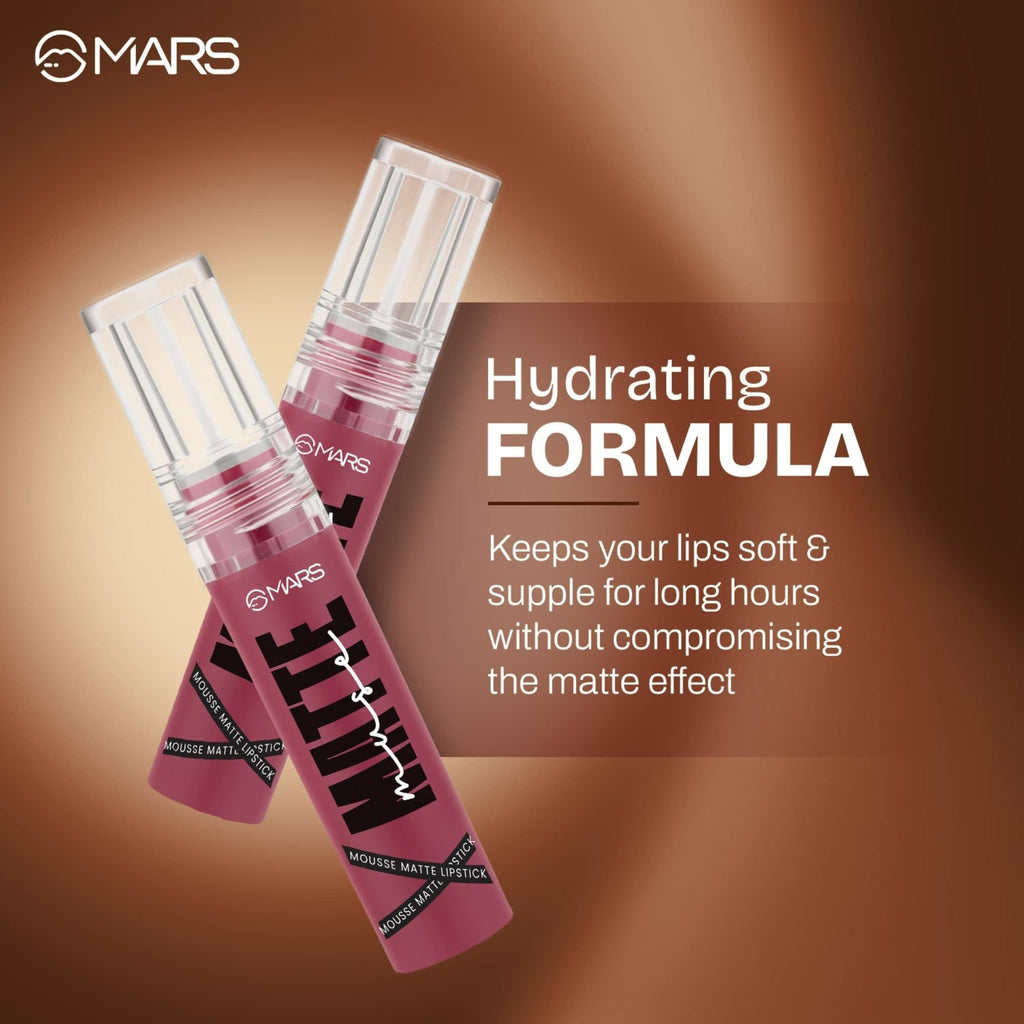 MARS Cosmetics Matte Muse Mousse Lipstick - 14 Runway Queen | Grab2Buy