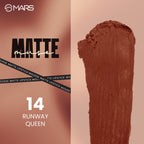 MARS Cosmetics Matte Muse Mousse Lipstick - 14 Runway Queen | Grab2Buy