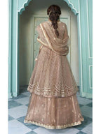 Myra Beige Heavy Embroidered Traditional Gharara Suit | Grab2Buy