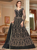 Myra Black Embroidery Gown | Grab2Buy
