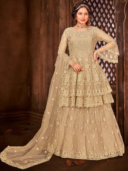 Myra Chikoo Heavy Embroidered Gharara Suit | Grab2Buy