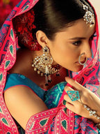 Myra Silk Muslan Printed Lehenga Choli In Multicolor | Grab2Buy