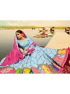 Myra Multicolour Silk Muslan Printed Traditional Lehenga Choli | Grab2Buy