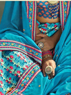 Myra Multicolour Silk Muslan Printed Lehenga Choli | Grab2Buy