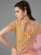 Myra Latest Yellow Heavy Embroidered Art Silk Bridal Lehenga | Grab2Buy