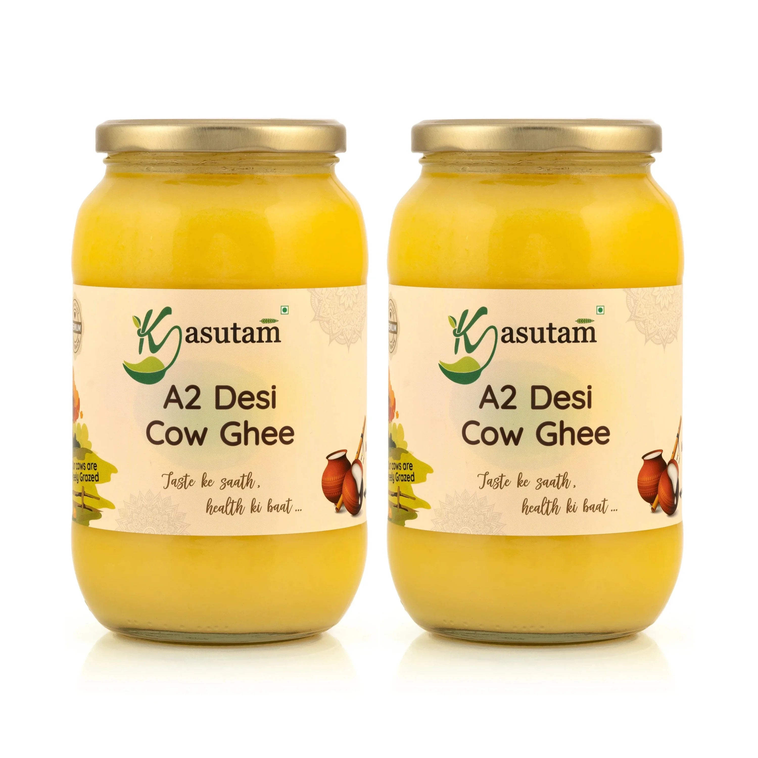 Kasutam A2 Desi Cow Bilona Ghee | Swadesiicart