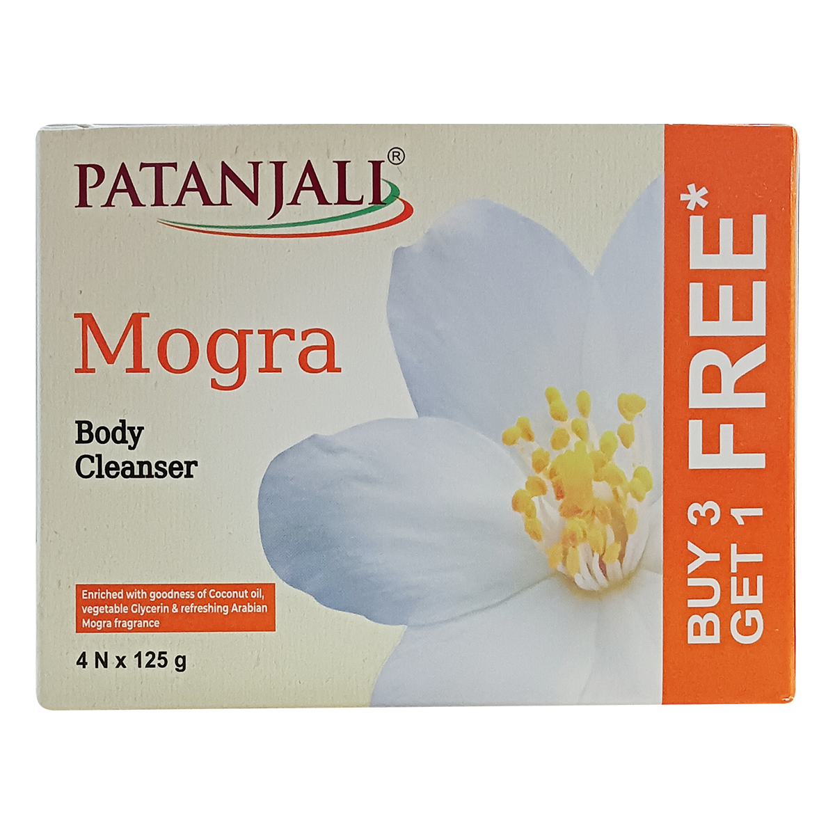 Patanjali Mogra Body Cleanser Soap | Grab2Buy