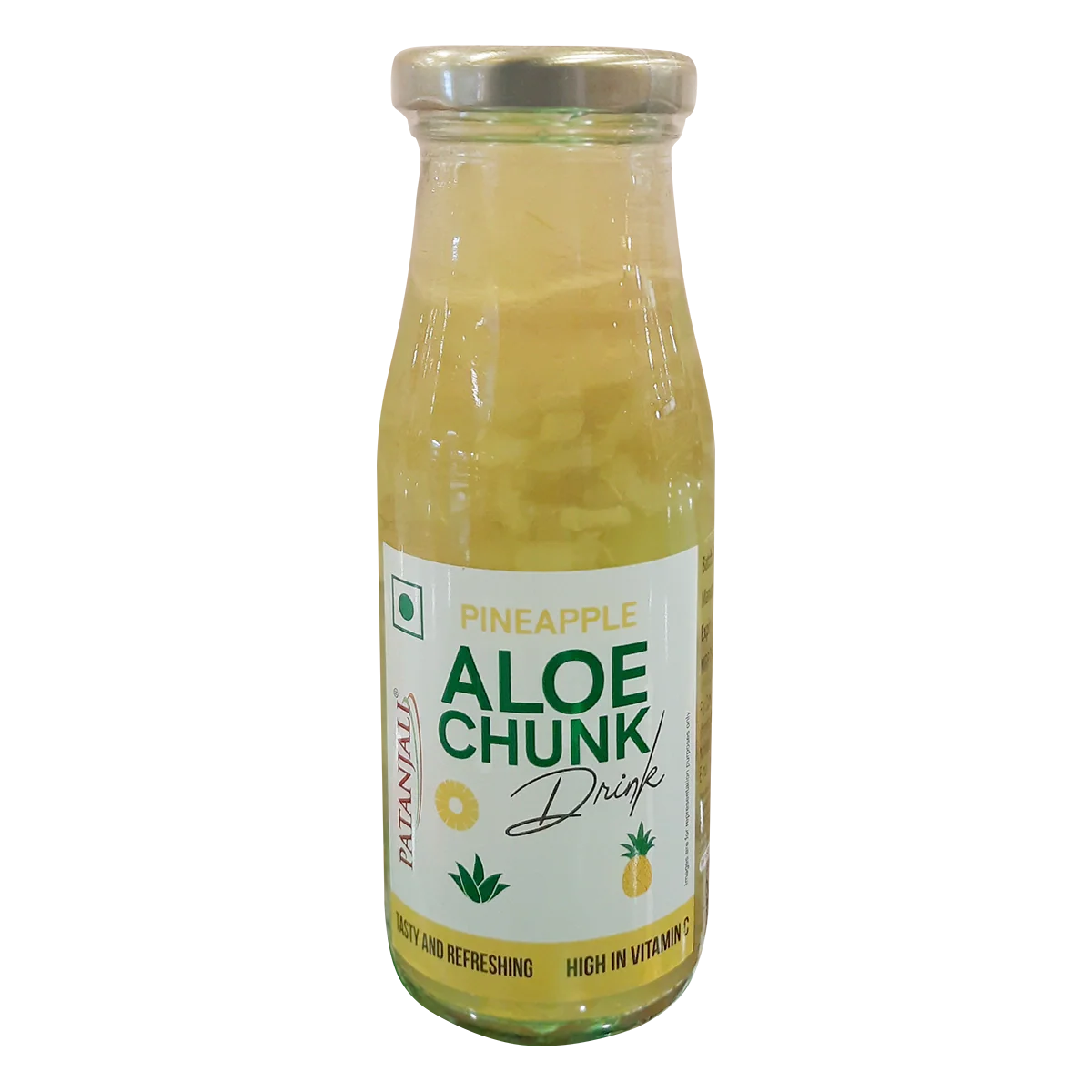 Patanjali Pineapple Aloe Chunk Drink | Grab2Buy