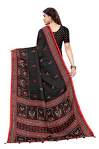Vamika Embroidery Black Jute Silk Saree (Jhulka Black) | Grab2Buy