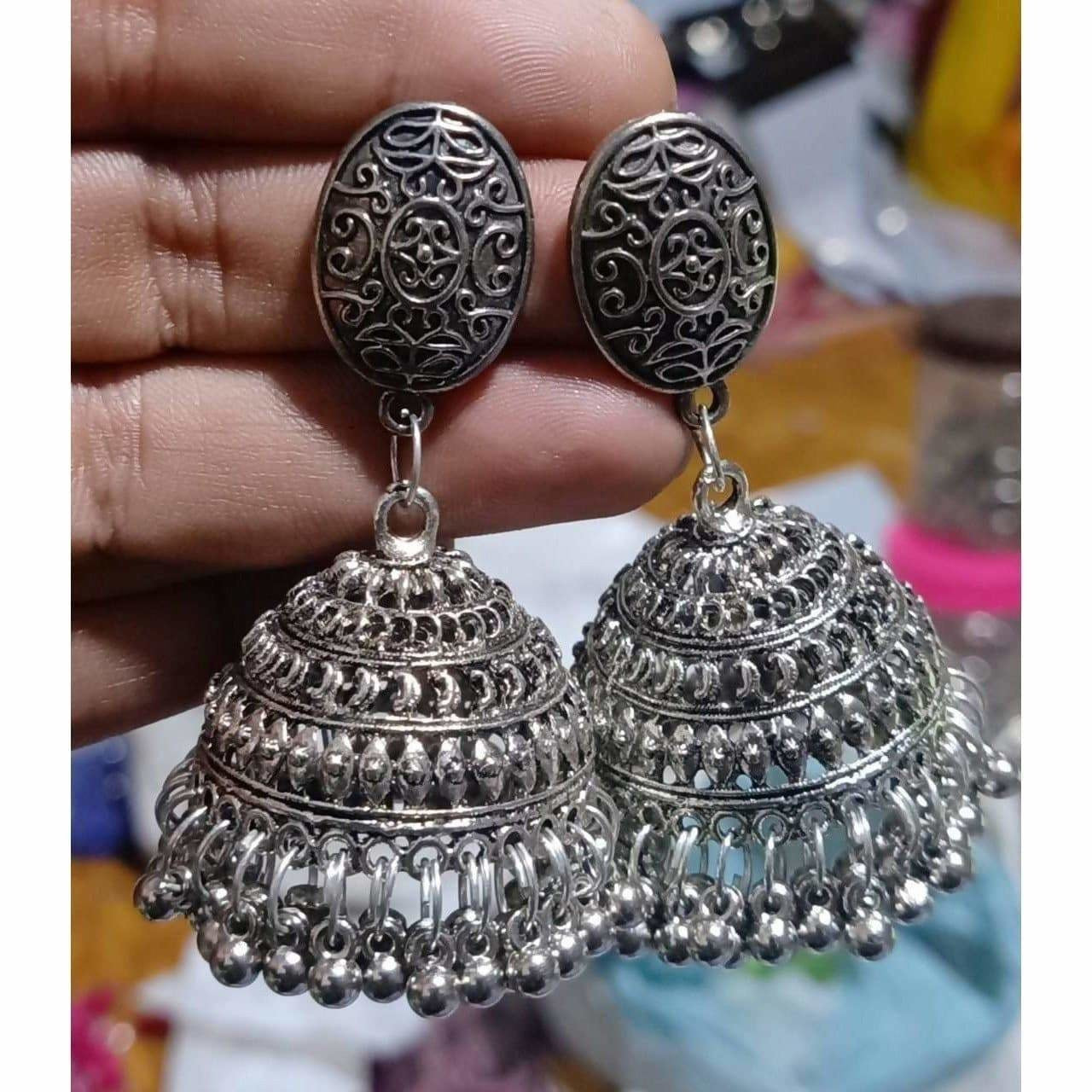 MS Fashion India Latest Design Traditional Jhumka Earrings | Grab2Buy