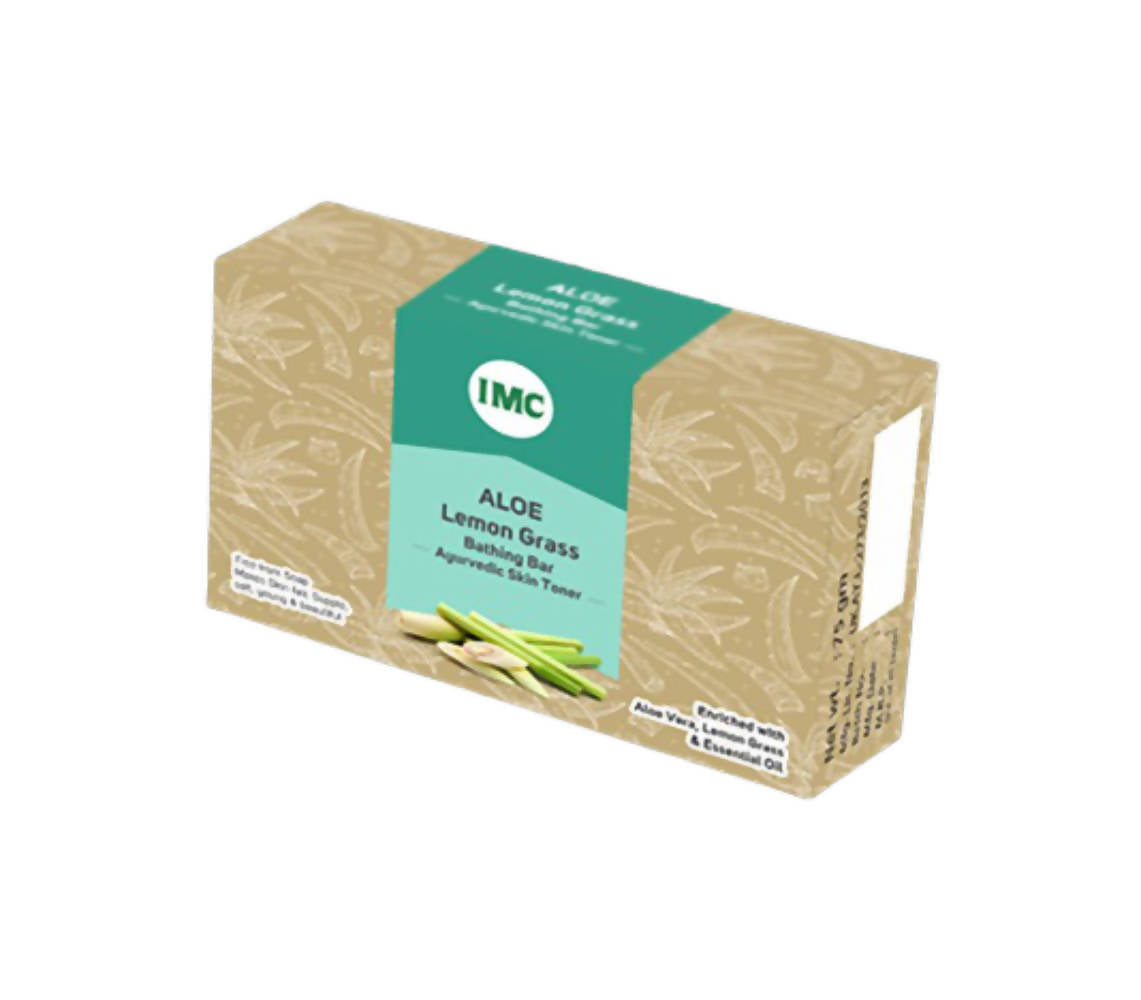 IMC Aloe Lemon Grass Bathing Bar Ayurvedic Skin Toner | Grab2Buy