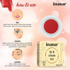 Inatur Lip and Cheek Tint Peony Pink | Grab2Buy