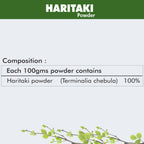 Herbal Hills Ayurveda Haritaki Powder