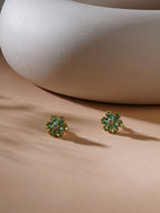 stone stud (mint green ) - Ruby Raang | Grab2Buy