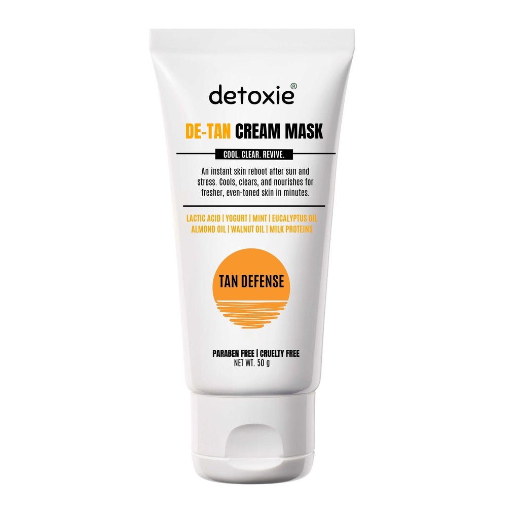 Detoxie Detan Cream Mask with Mint & Yogurt | Grab2Buy