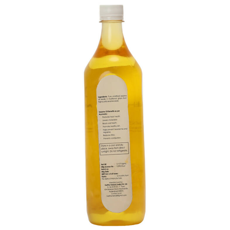 Haritha Herbals Sesame Cold-Pressed Oil | Grab2Buy