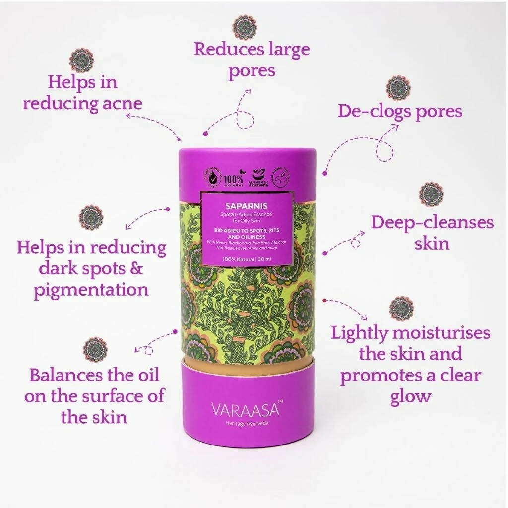 Varaasa Saparnis Spotzit-Adieu Essence for Oily Skin | Grab2Buy