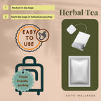 Satvi Wellness Ajwain Tea | Carom Seed Tea Bags | Grab2Buy