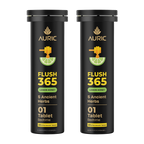 Auric Flush365 Tablets | Honey Lemon Flavour