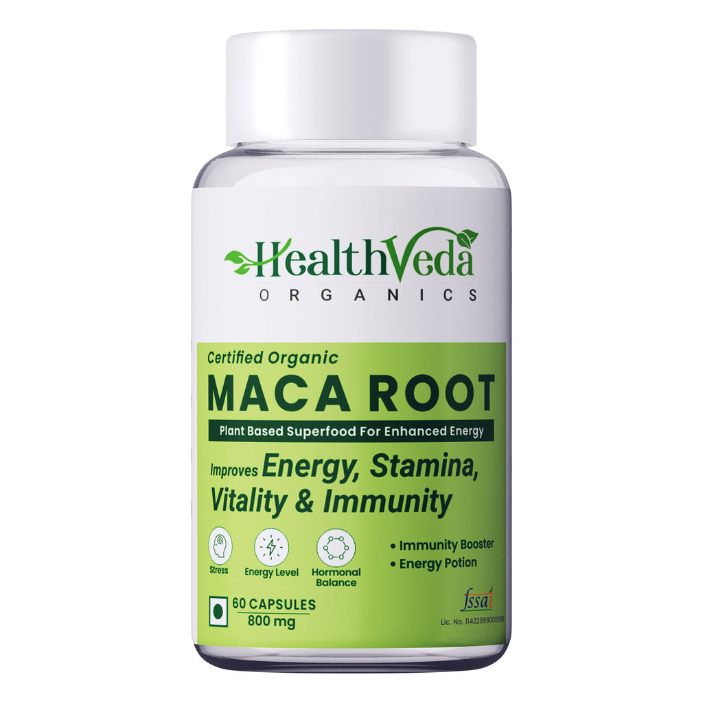 Health Veda Organics Maca Root Capsules | Grab2Buy
