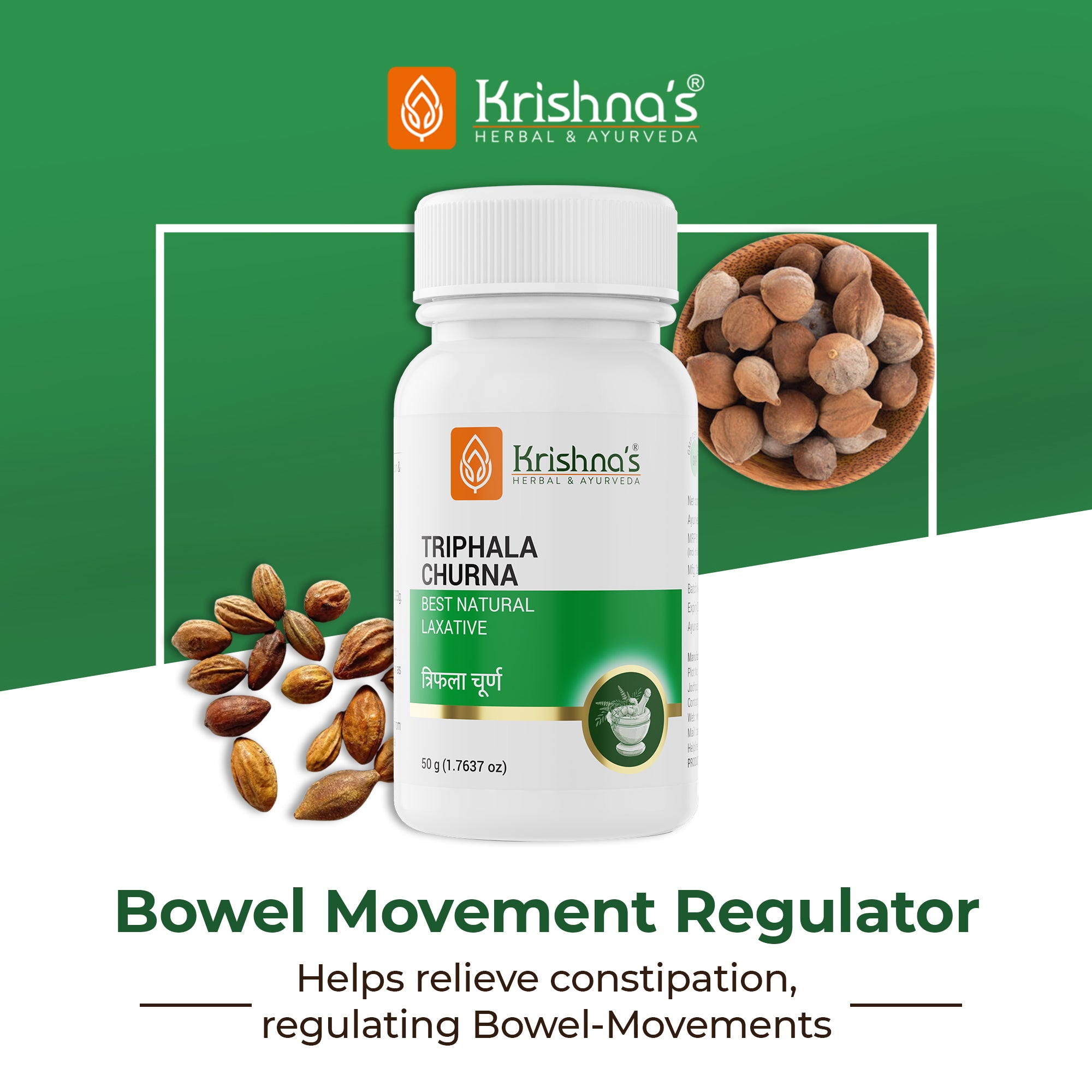 Krishna'S Herbal & Ayurveda Triphala Churna | Grab2Buy