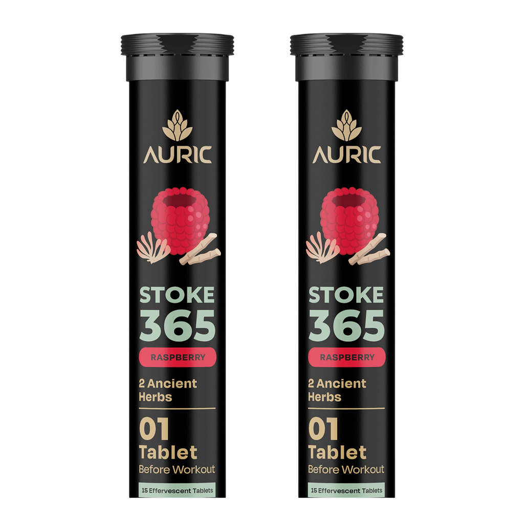 Auric STOKE365 Effervescent Tablets | Raspberry Flavour