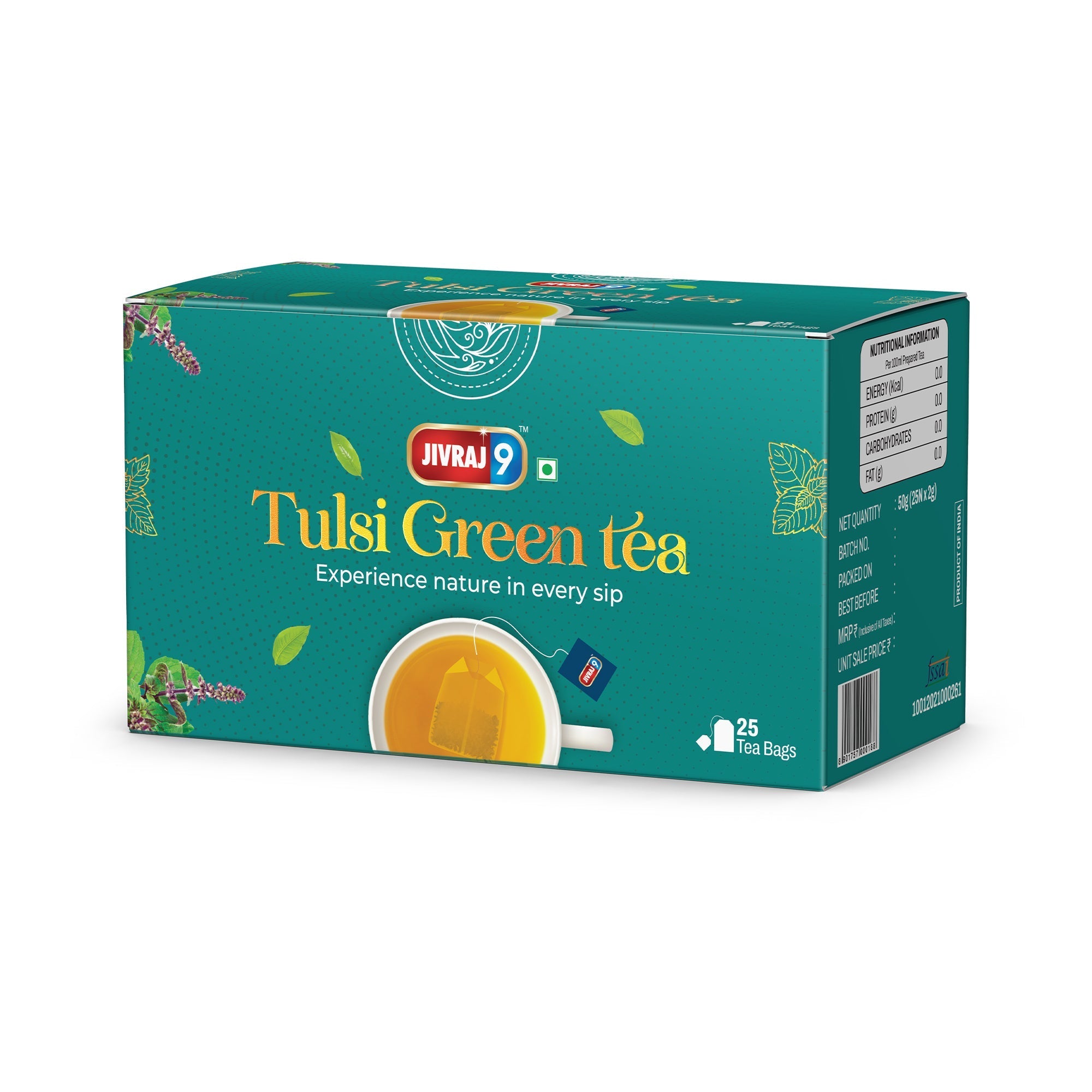 jivraj9 Tea Tulsi Green Tea | Grab2Buy