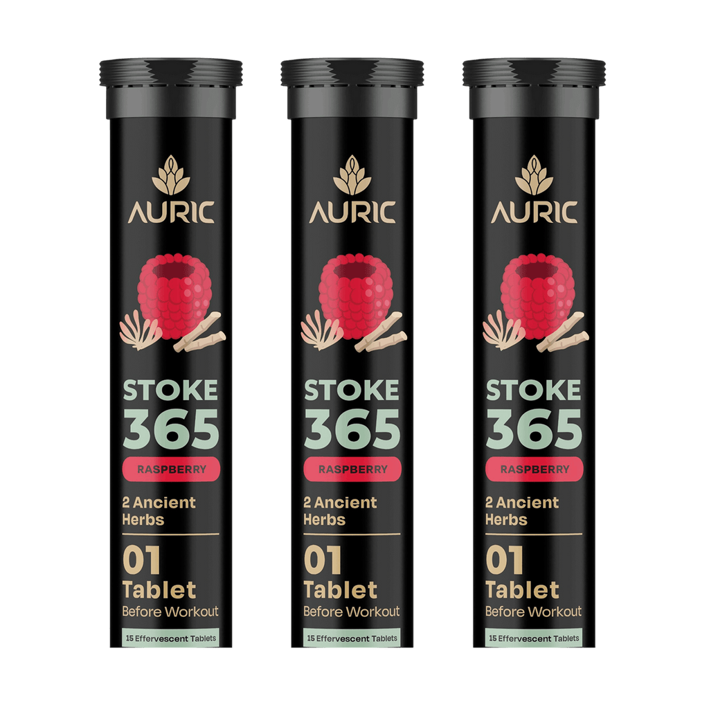 Auric STOKE365 Effervescent Tablets | Raspberry Flavour