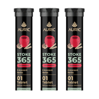 Auric STOKE365 Effervescent Tablets | Raspberry Flavour