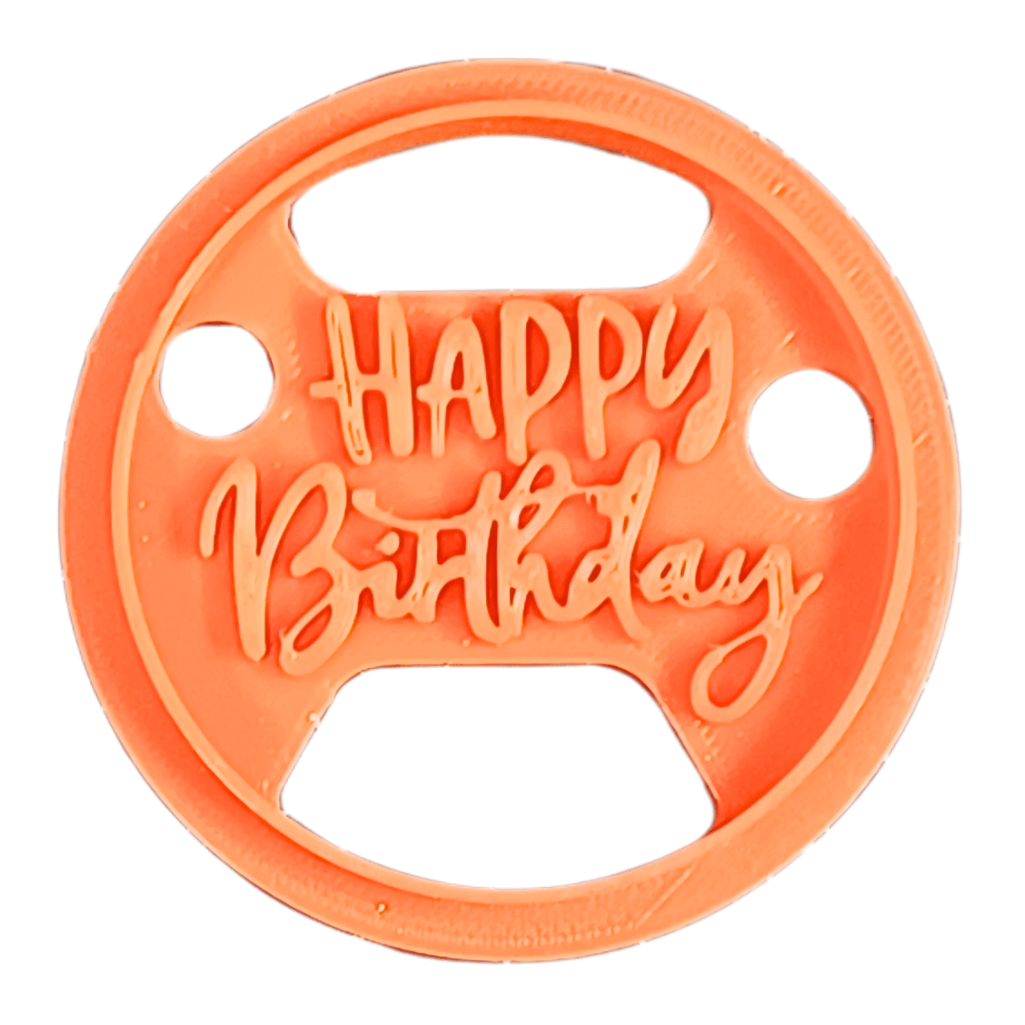 Confect Celebration Stencils Toppers Cutters | Celebration Topper Cutter (Happy Birthday 01)
