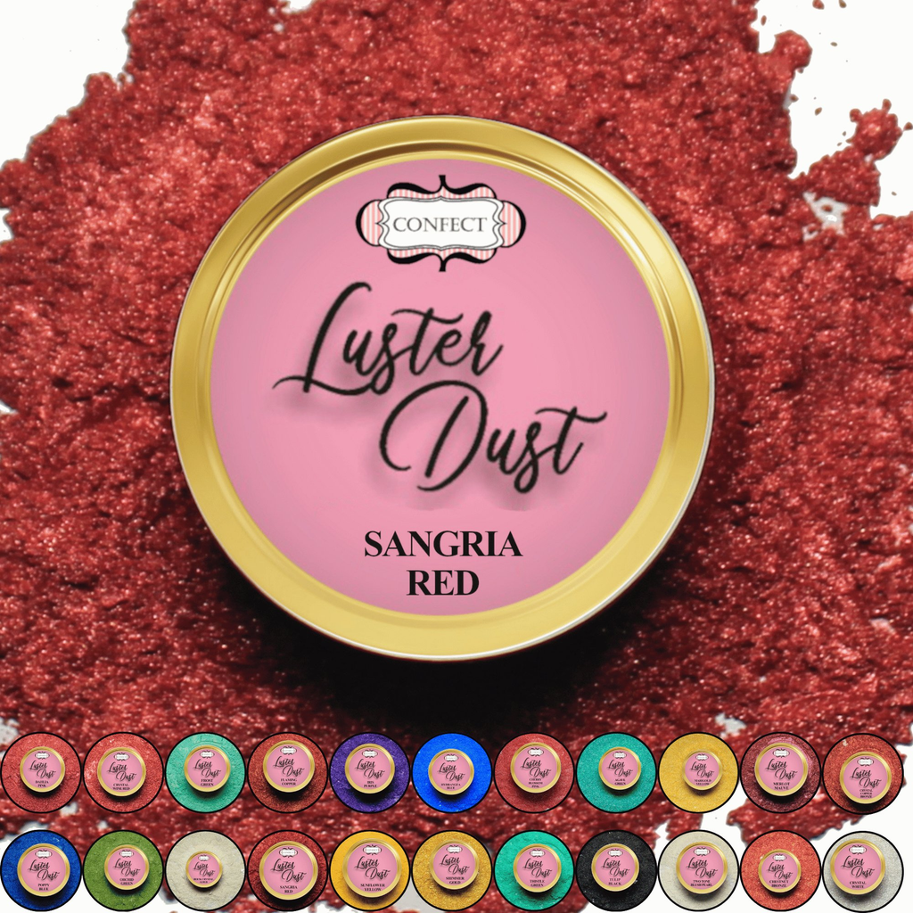 Confect Sangria Red | Edible Luster Dust