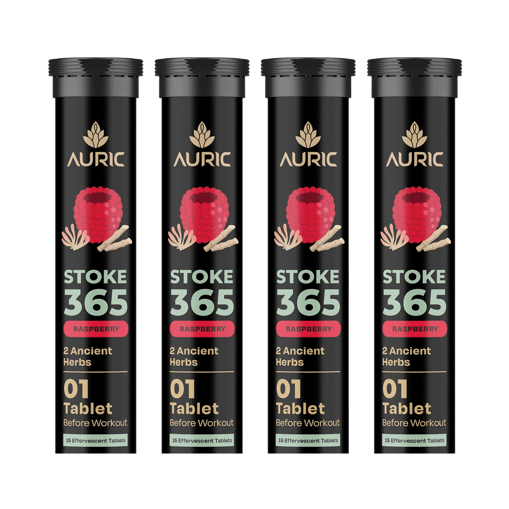 Auric STOKE365 Effervescent Tablets | Raspberry Flavour
