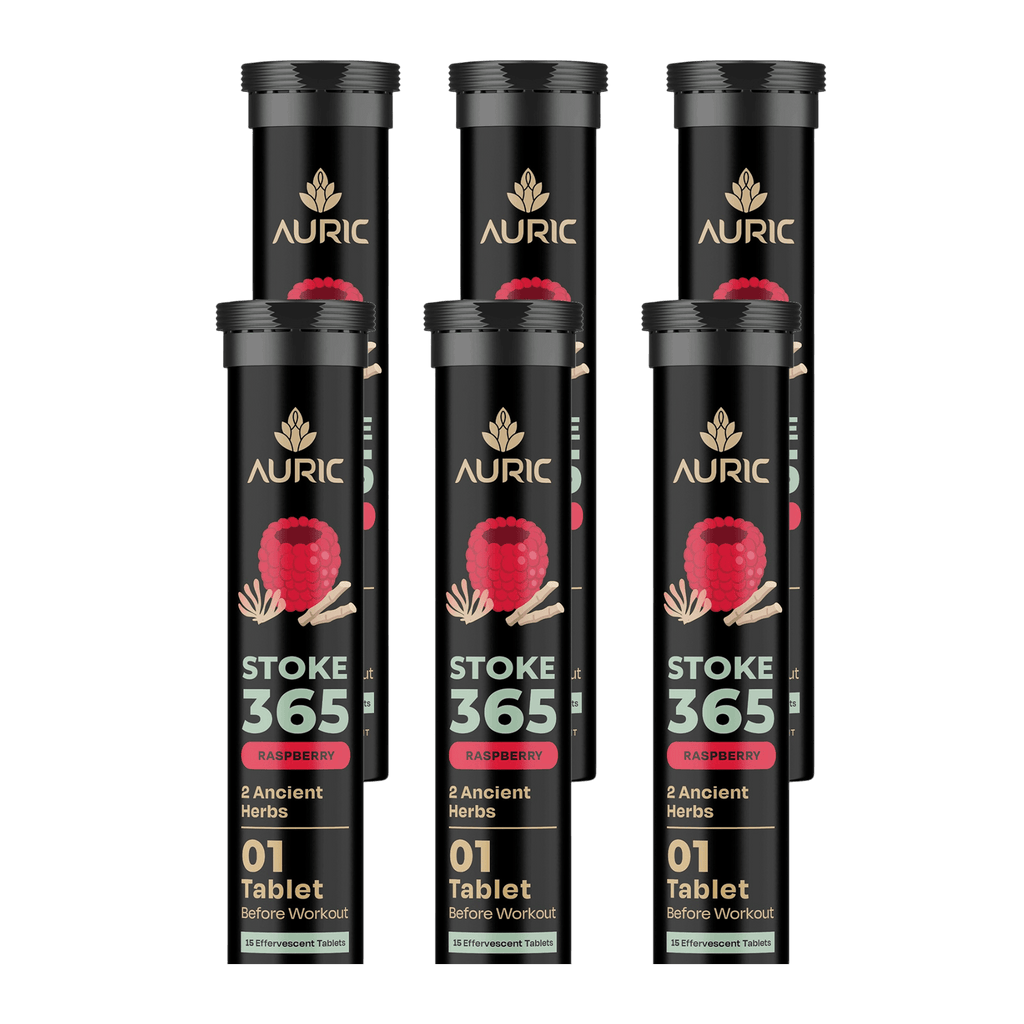 Auric STOKE365 Effervescent Tablets | Raspberry Flavour