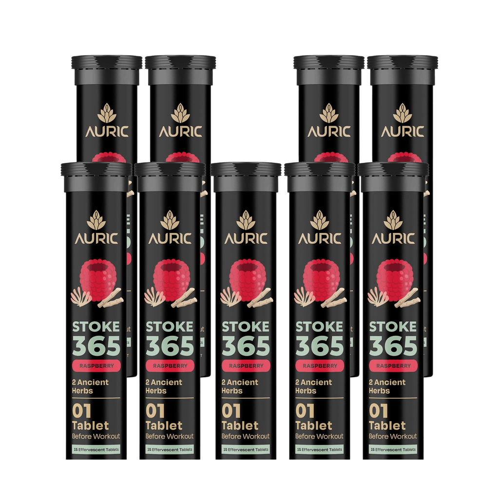 Auric STOKE365 Effervescent Tablets | Raspberry Flavour