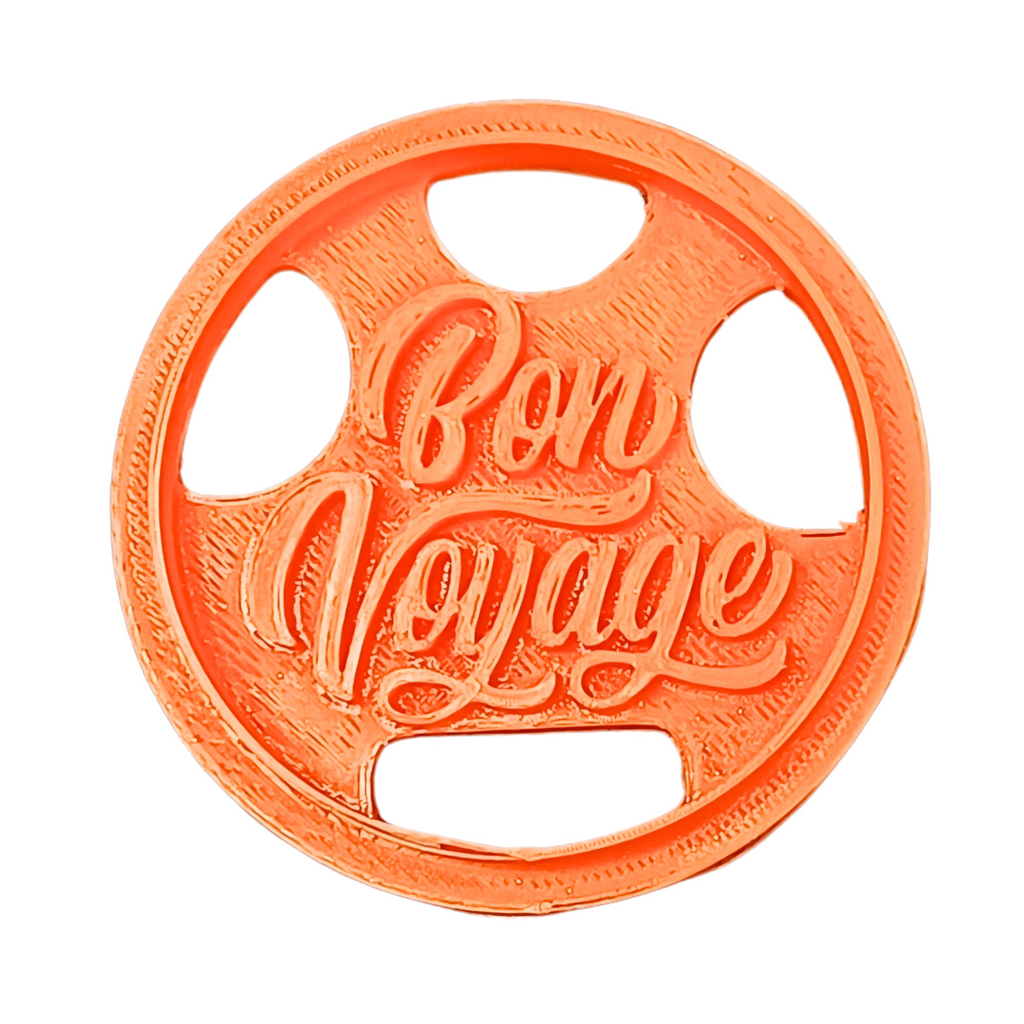 Confect Toppers Cutters | Congratulations Topper Cutter | (Bon Voyage) | Grab2Buy