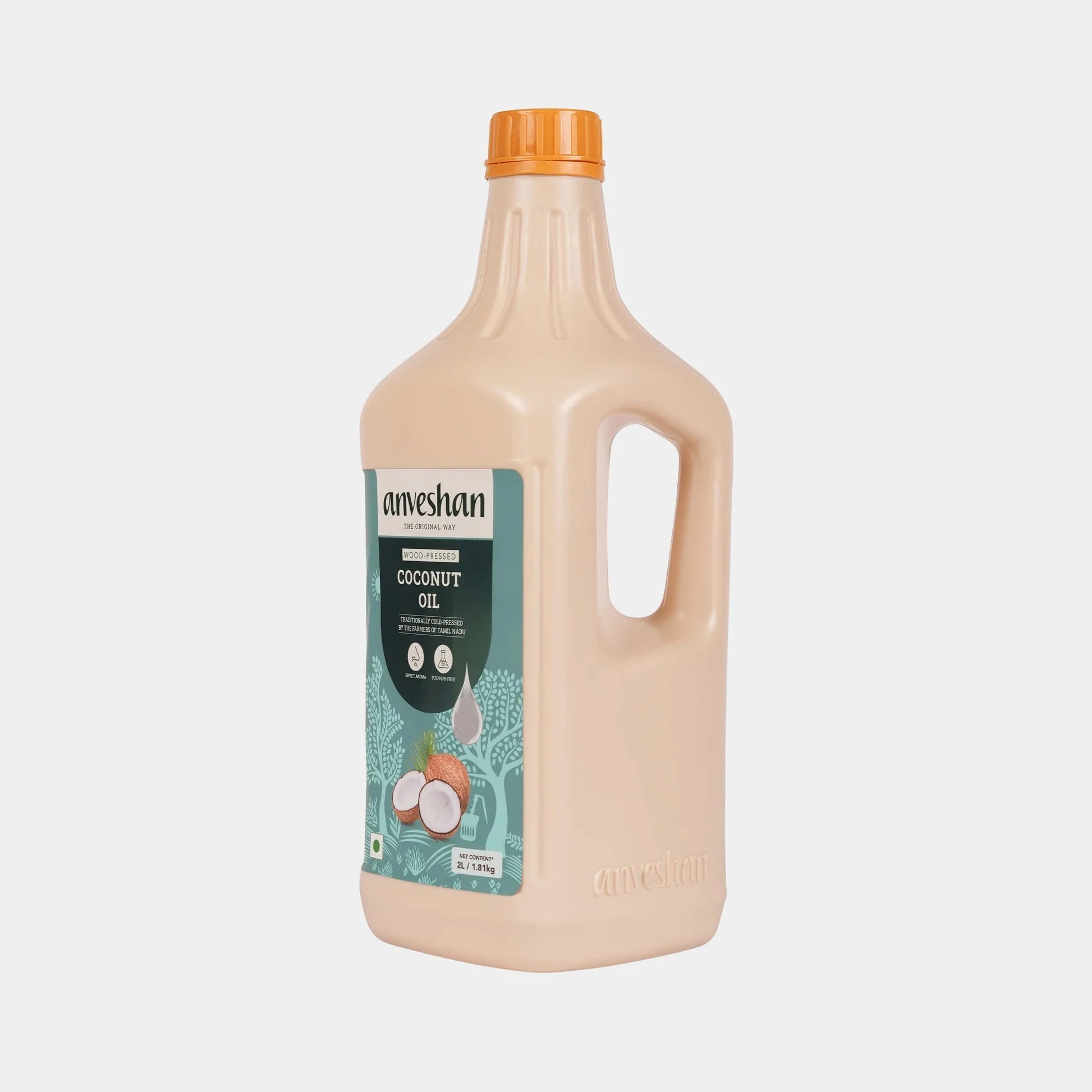 Anveshan Wood Pressed Coconut Oil | Grab2Buy