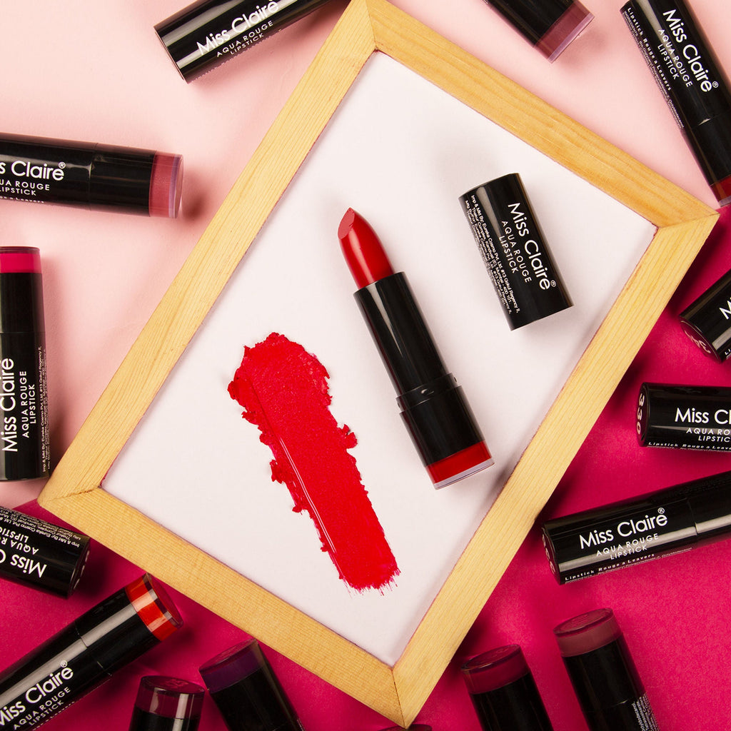 Miss Claire Aqua Rouge Lipstick - 343 | Grab2Buy