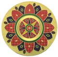 Stickerbazaar Micro Golden Embossing Rangoli Stickers