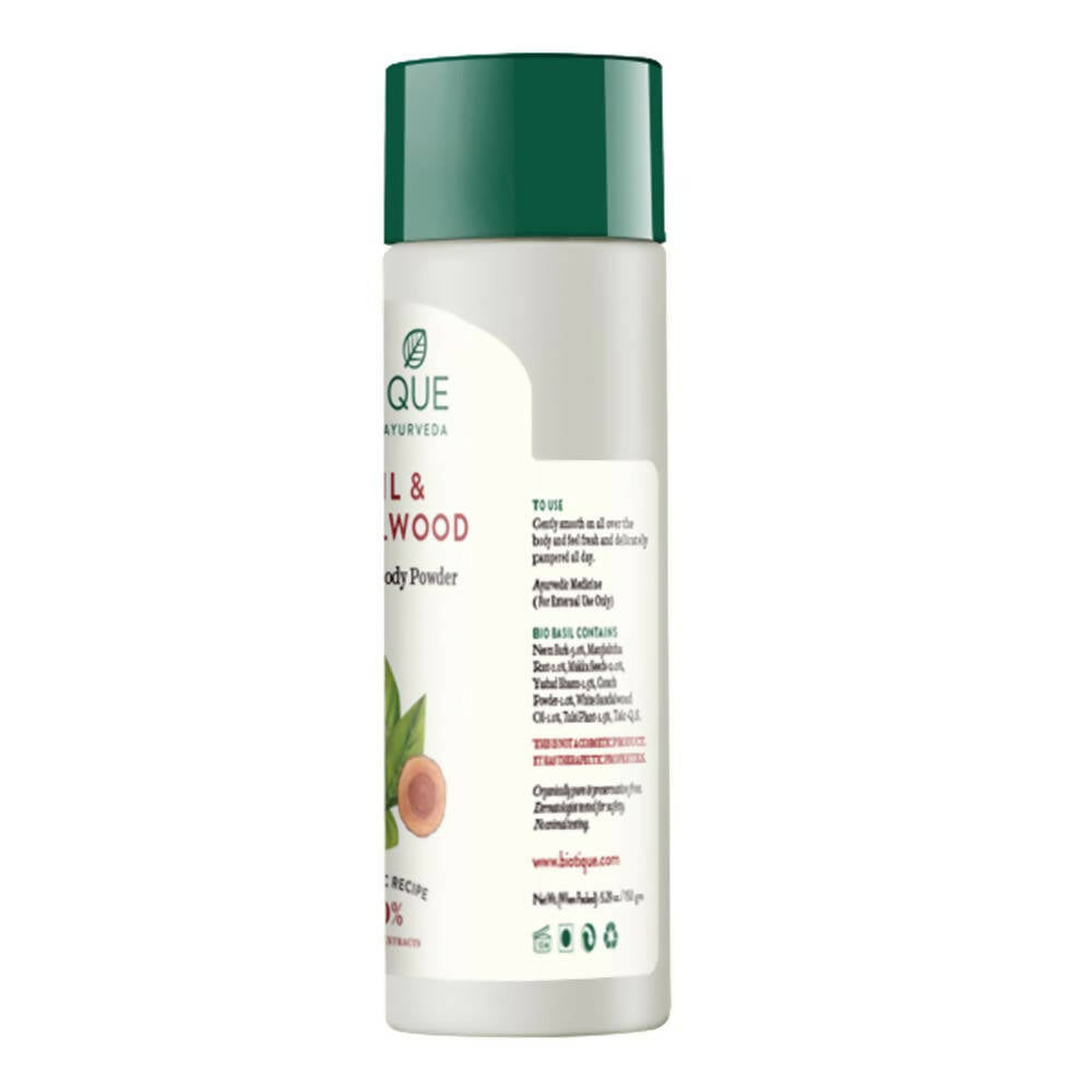 Biotique Basil & Sandalwood Refreshing Body Powder | Grab2Buy