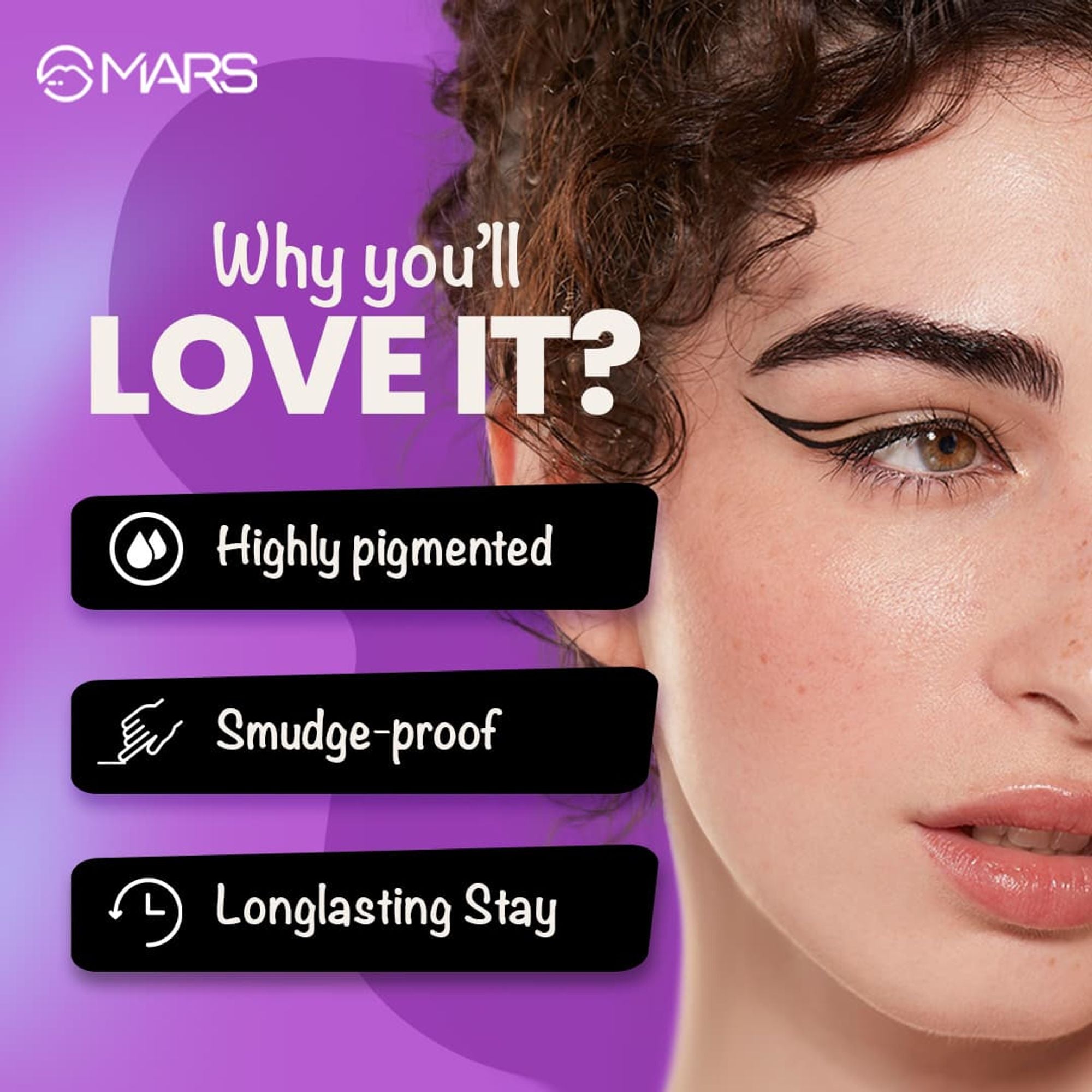 MARS Cosmetics Eyelove Multi Pods Eyeliner - Brown | Grab2Buy