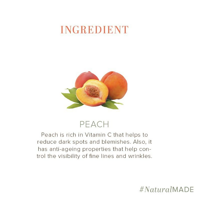 Khadi Natural Peach Handmade Soap | Grab2Buy