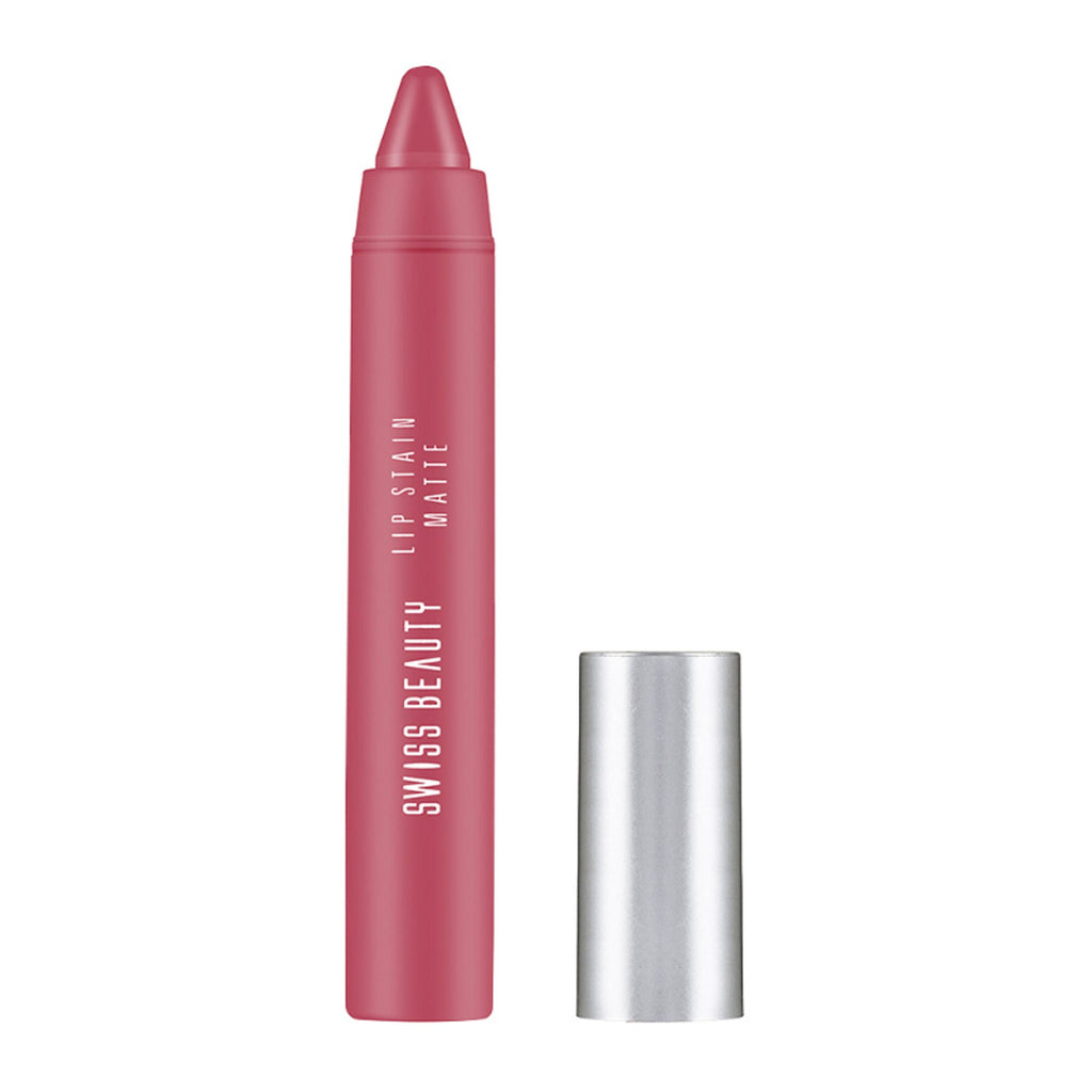 Swiss Beauty Lip Stain Matte Lipstick - 202 Peaches And Cream | Grab2Buy
