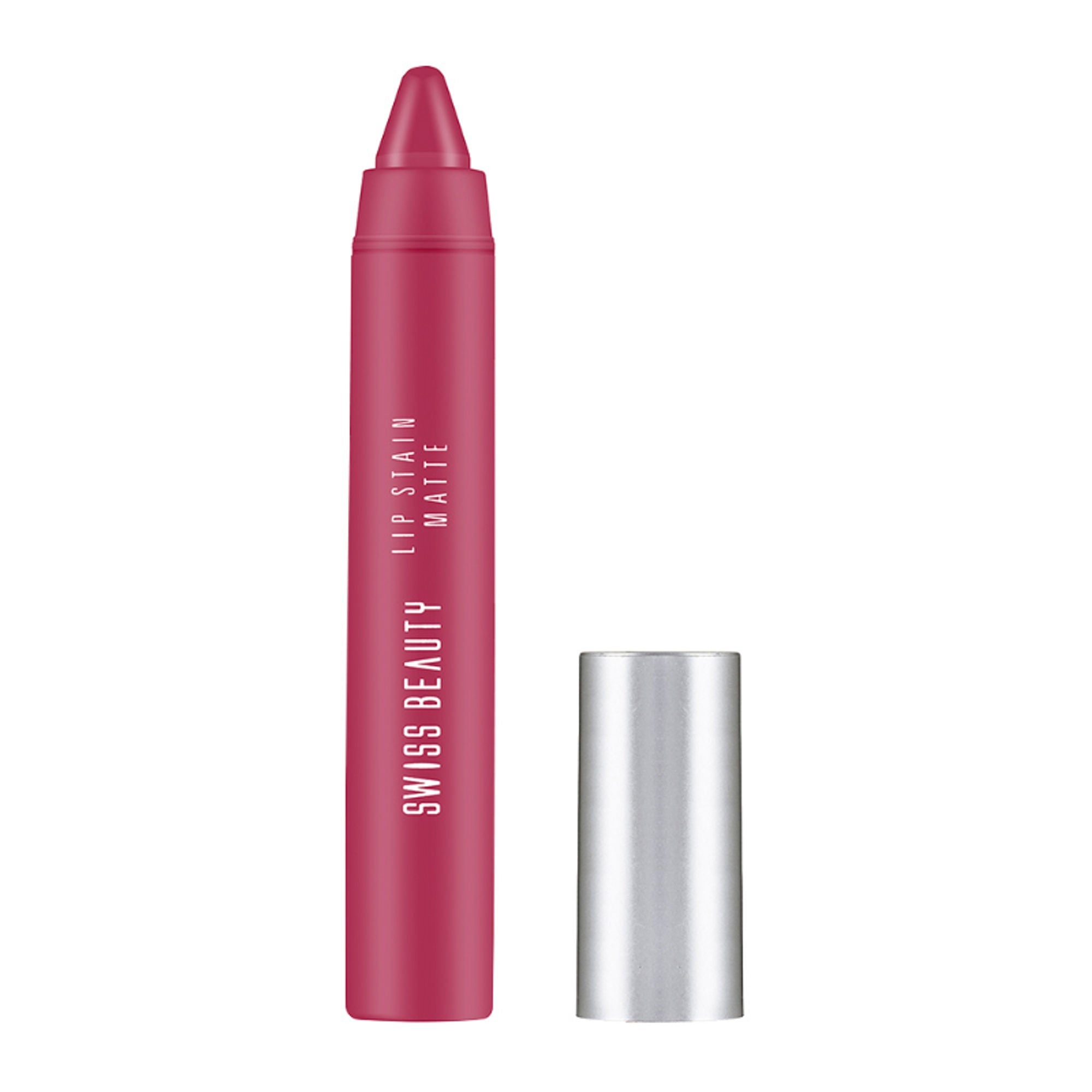 Swiss Beauty Lip Stain Matte Lipstick - 205 Lush Pink | Grab2Buy