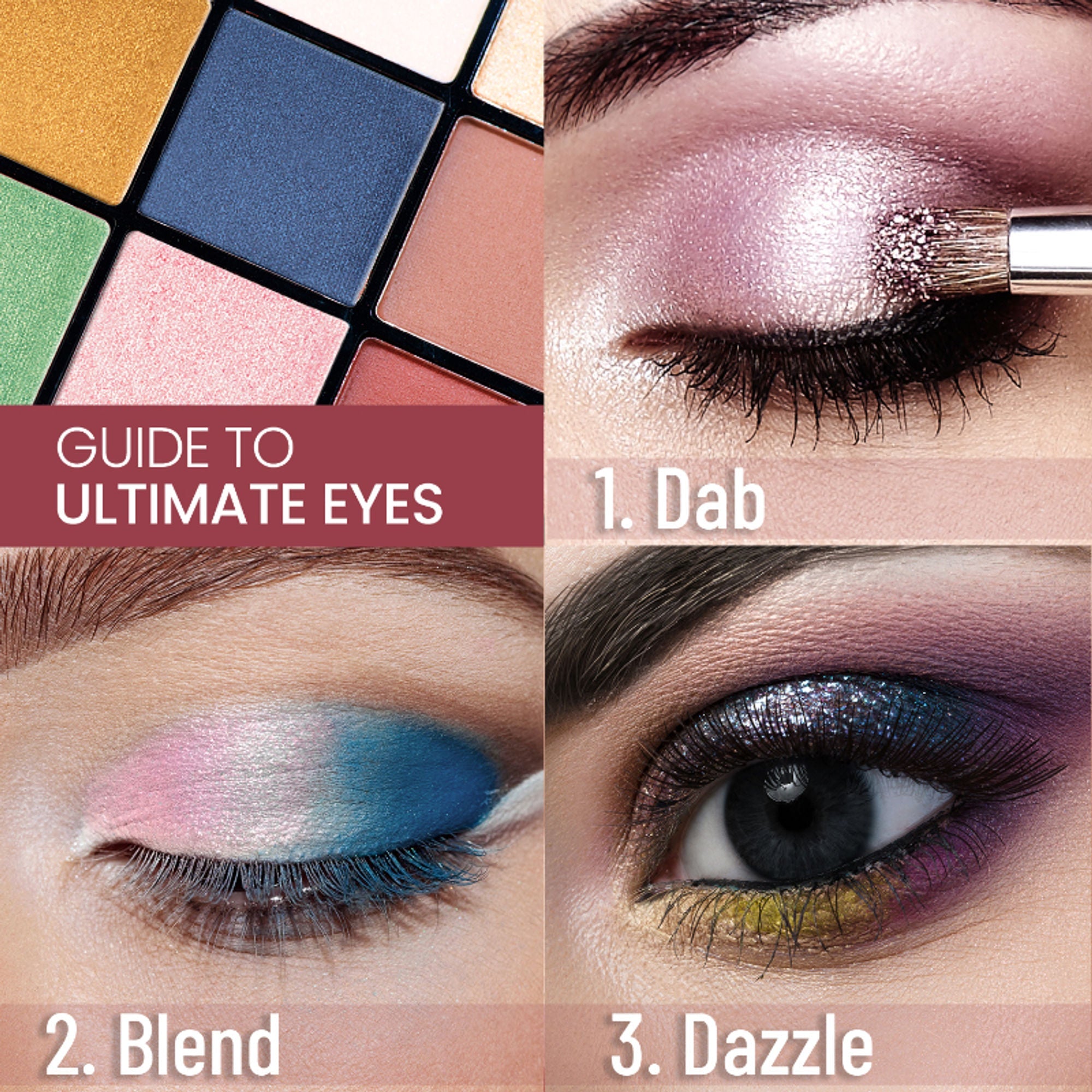 Swiss Beauty Ultimate 9 Pigmented Colors Eyeshadow Palette - 3 | Grab2Buy