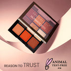 Swiss Beauty Ultimate 9 Pigmented Colors Eyeshadow Palette - 5 | Grab2Buy
