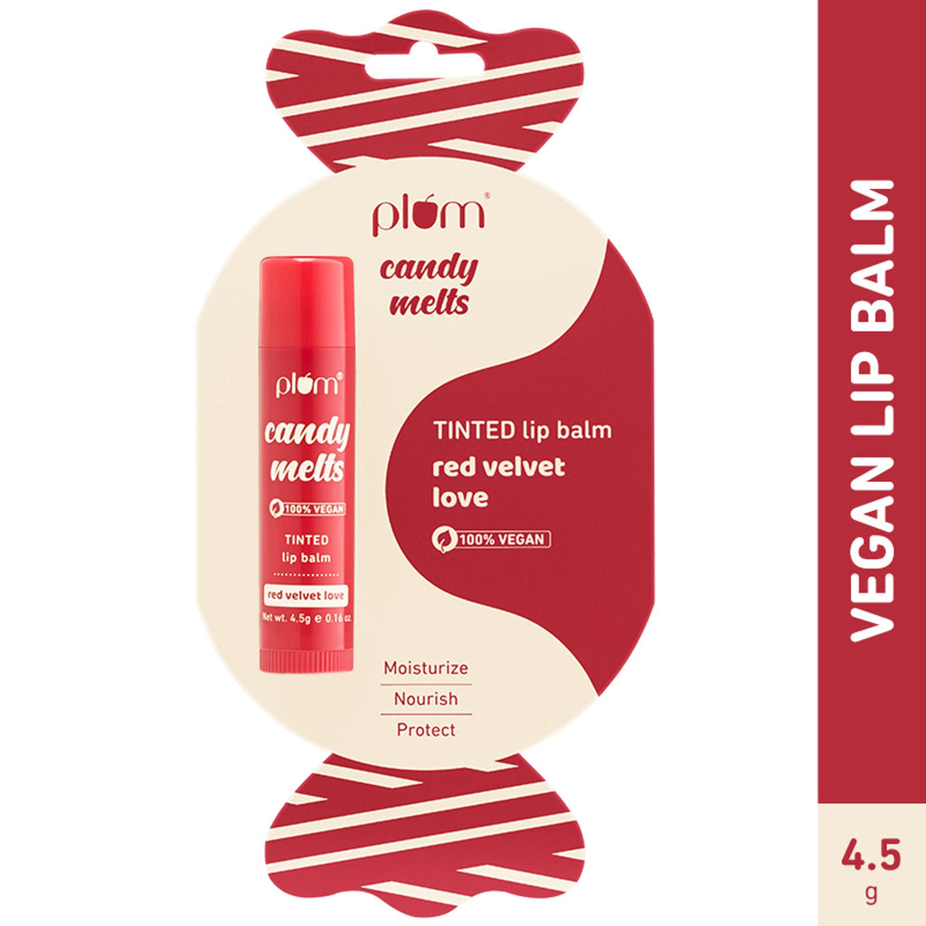 Plum Candy Melts Tinted Lip Balm - Red Velvet Love | Grab2Buy