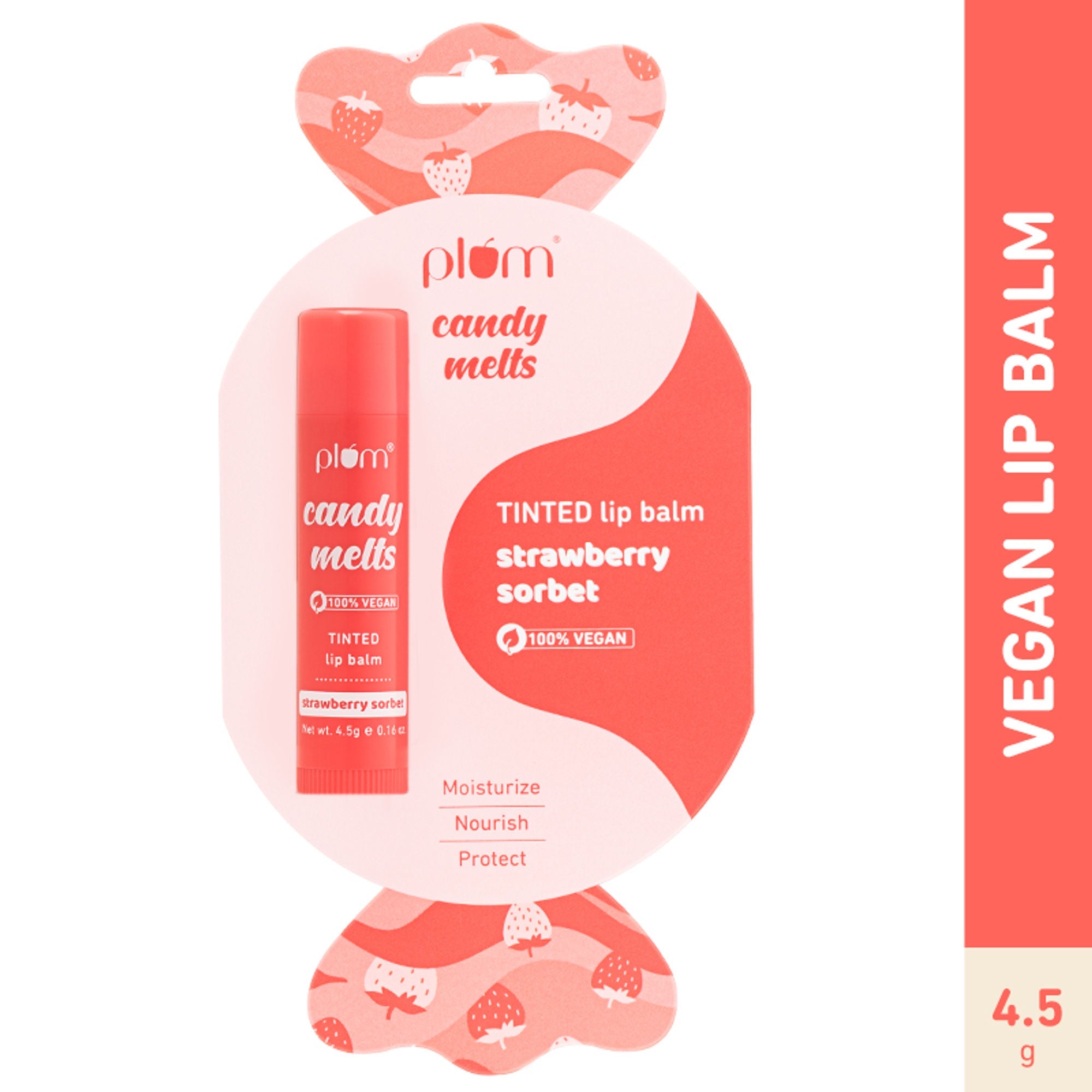 Plum Candy Melts Tinted Lip Balm - Strawberry Sorbet | Grab2Buy