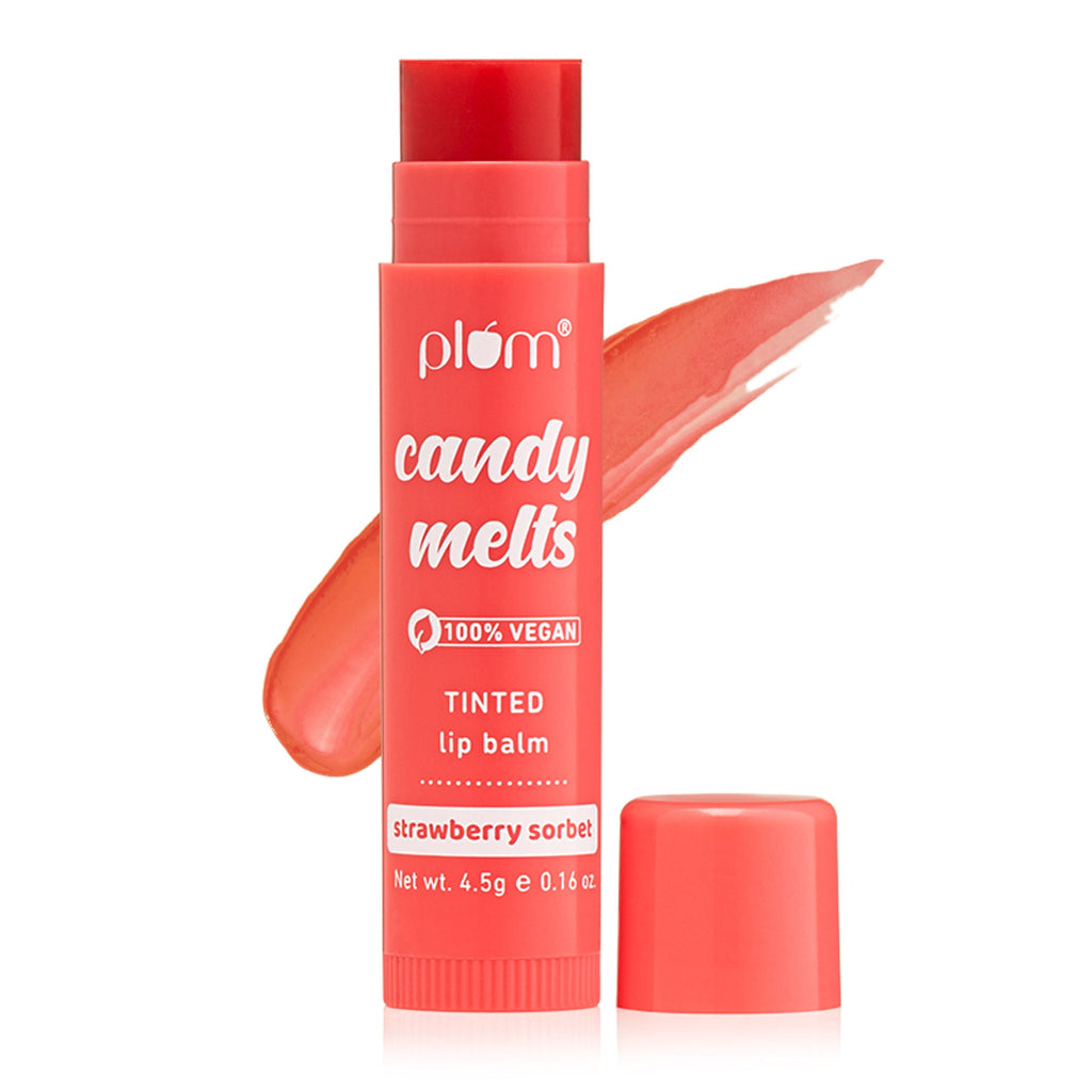 Plum Candy Melts Tinted Lip Balm - Strawberry Sorbet | Grab2Buy