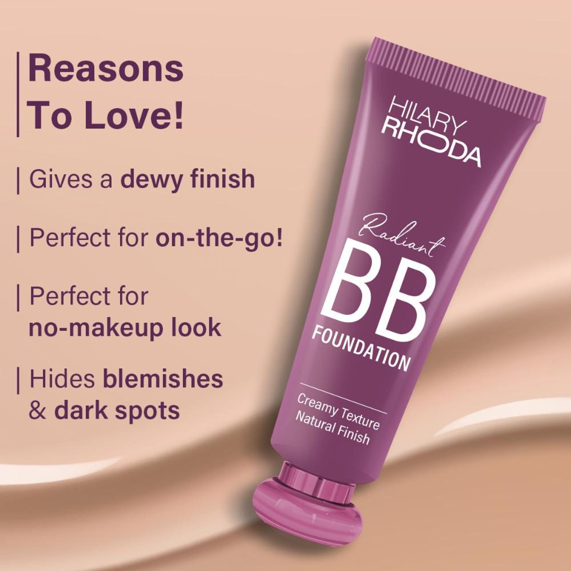 Hilary Rhoda Radiant Bb Foundation - Natural 04 | Grab2Buy
