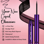 Hilary Rhoda Eye Callin' Liquid Waterproof Eyeliner - Matte 01